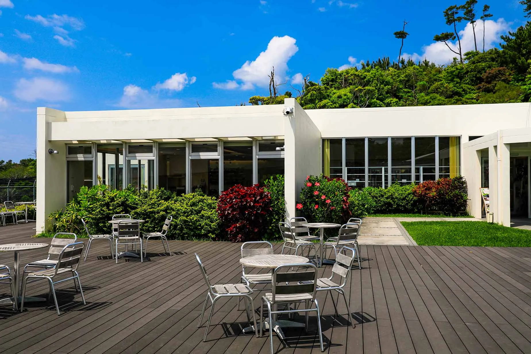 outdoor seating